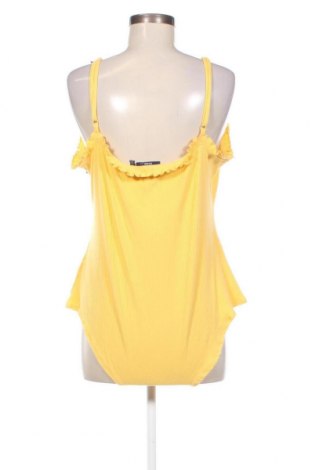 Γυναικεία μπλούζα-Κορμάκι Kiabi, Μέγεθος XL, Χρώμα Κίτρινο, Τιμή 3,25 €