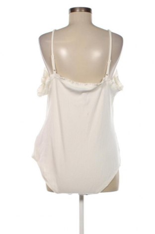 Γυναικεία μπλούζα-Κορμάκι Kiabi, Μέγεθος XL, Χρώμα Λευκό, Τιμή 10,82 €