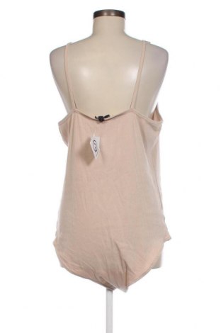 Дамска блуза - боди Kiabi, Размер XL, Цвят Бежов, Цена 21,00 лв.
