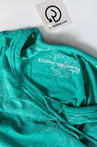 Дамска блуза Alpine Pro, Размер S, Цвят Зелен, Цена 4,56 лв.