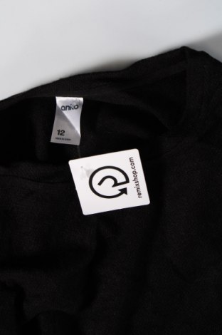 Дамска блуза Anko, Размер M, Цвят Черен, Цена 19,00 лв.
