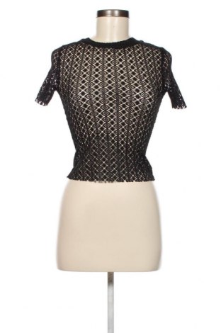 Γυναικεία μπλούζα Bershka, Μέγεθος XS, Χρώμα Μαύρο, Τιμή 4,00 €