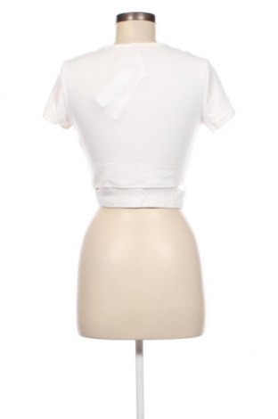 Damen Shirt Bershka, Größe L, Farbe Weiß, Preis € 7,19