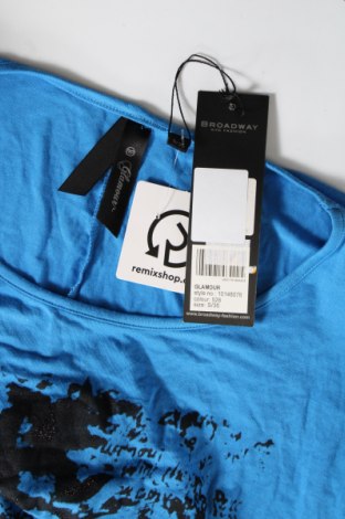 Γυναικεία μπλούζα Broadway, Μέγεθος S, Χρώμα Μπλέ, Τιμή 3,64 €