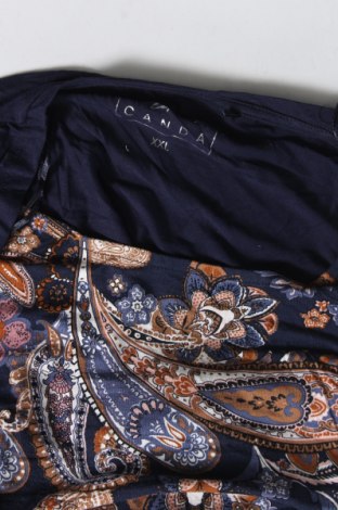 Γυναικεία μπλούζα Canda, Μέγεθος XXL, Χρώμα Πολύχρωμο, Τιμή 11,40 €