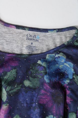 Γυναικεία μπλούζα Croft & Barrow, Μέγεθος M, Χρώμα Πολύχρωμο, Τιμή 2,82 €