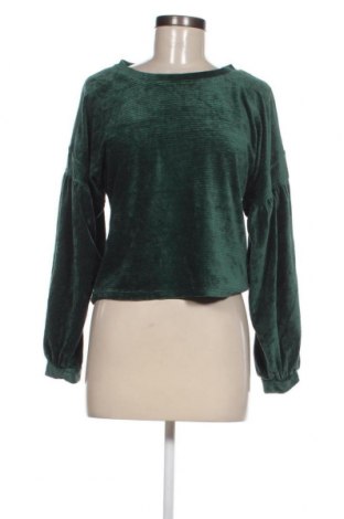 Γυναικεία μπλούζα Dejavu, Μέγεθος S, Χρώμα Πράσινο, Τιμή 2,59 €