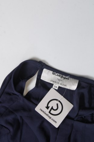 Дамска блуза El Corte Ingles, Размер XS, Цвят Син, Цена 4,37 лв.
