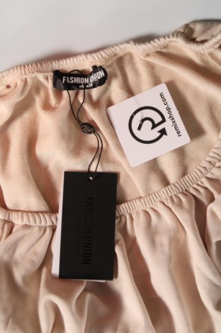 Γυναικεία μπλούζα Fashion nova, Μέγεθος M, Χρώμα  Μπέζ, Τιμή 5,91 €