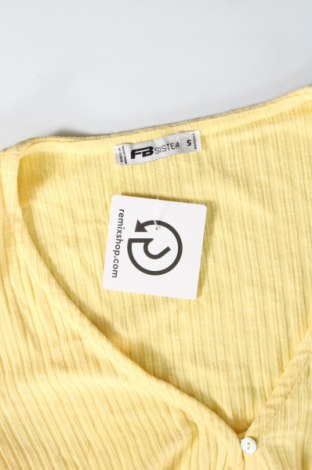 Дамска блуза Fb Sister, Размер S, Цвят Жълт, Цена 19,00 лв.