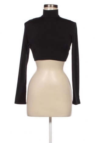 Дамска блуза Flounce, Размер M, Цвят Черен, Цена 7,75 лв.