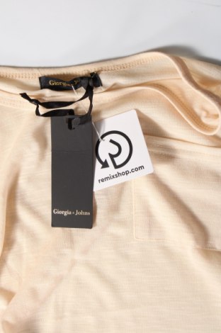 Дамска блуза Giorgia & Johns, Размер M, Цвят Бежов, Цена 102,00 лв.