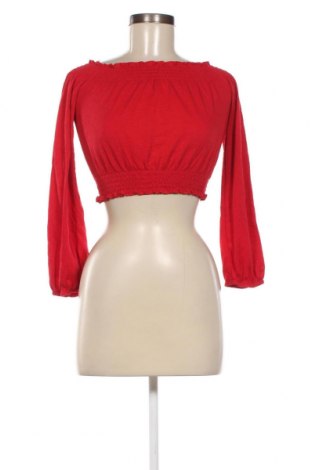 Damen Shirt H&M Divided, Größe XS, Farbe Rot, Preis 2,51 €