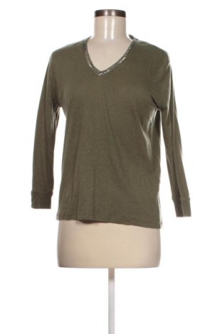 Γυναικεία μπλούζα IKKS, Μέγεθος S, Χρώμα Πράσινο, Τιμή 5,01 €