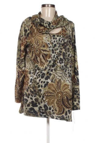 Дамска блуза JM Collection, Размер L, Цвят Многоцветен, Цена 5,89 лв.