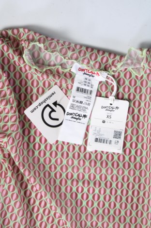 Γυναικεία μπλούζα Jennyfer, Μέγεθος XS, Χρώμα Πολύχρωμο, Τιμή 3,04 €
