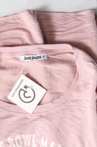 Дамска блуза Just Jeans, Размер M, Цвят Розов, Цена 4,80 лв.