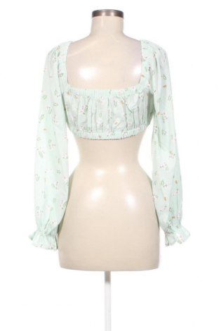 Γυναικεία μπλούζα Love Triangle, Μέγεθος S, Χρώμα Πράσινο, Τιμή 5,94 €