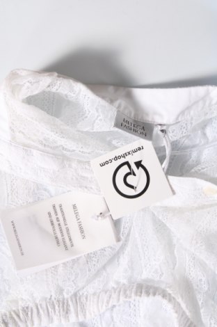 Дамска блуза Melega, Размер M, Цвят Бял, Цена 22,12 лв.