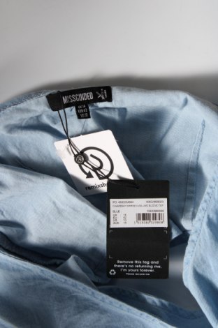 Γυναικεία μπλούζα Missguided, Μέγεθος L, Χρώμα Μπλέ, Τιμή 6,07 €
