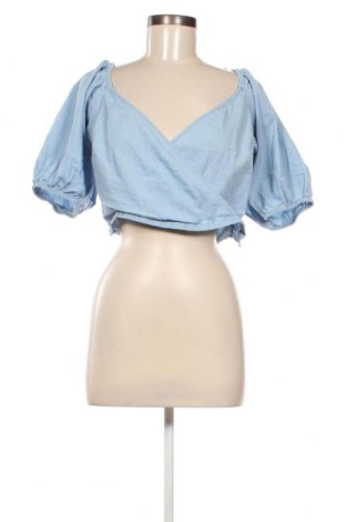 Дамска блуза Missguided, Размер L, Цвят Син, Цена 8,06 лв.