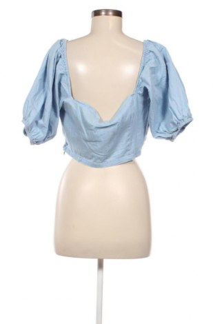 Дамска блуза Missguided, Размер L, Цвят Син, Цена 11,16 лв.