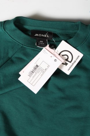 Damen Shirt Monki, Größe XXS, Farbe Grün, Preis 4,02 €