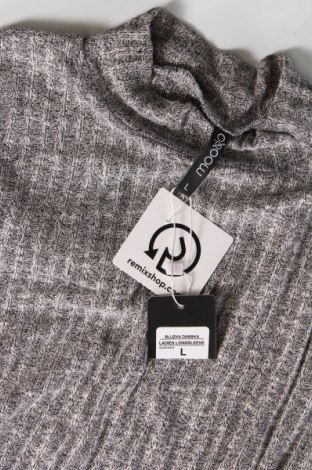 Γυναικεία μπλούζα Moodo, Μέγεθος L, Χρώμα Γκρί, Τιμή 6,31 €