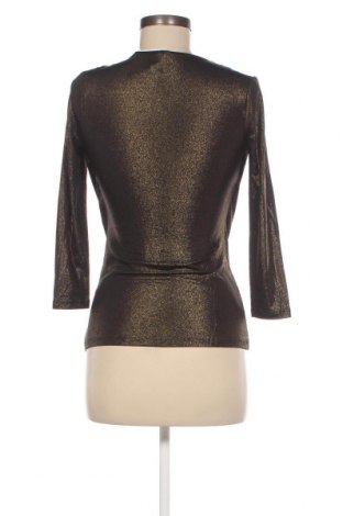 Γυναικεία μπλούζα Moodo, Μέγεθος XS, Χρώμα Χρυσαφί, Τιμή 3,71 €