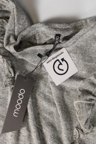 Γυναικεία μπλούζα Moodo, Μέγεθος S, Χρώμα Γκρί, Τιμή 5,94 €
