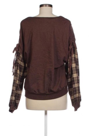Γυναικεία μπλούζα Mystree, Μέγεθος S, Χρώμα Καφέ, Τιμή 3,56 €