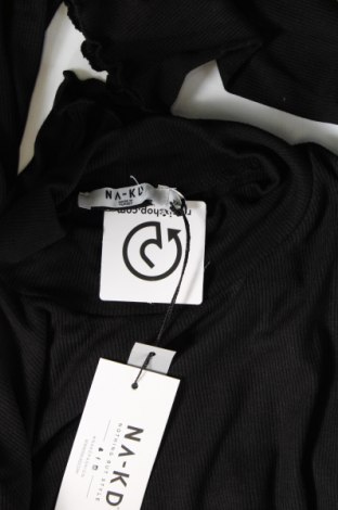 Дамска блуза NA-KD, Размер XXL, Цвят Черен, Цена 12,24 лв.