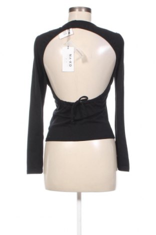 Γυναικεία μπλούζα NA-KD, Μέγεθος XS, Χρώμα Μαύρο, Τιμή 6,31 €