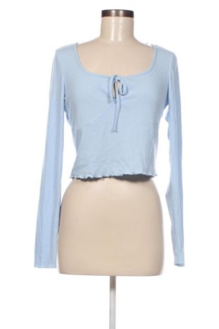 Γυναικεία μπλούζα NA-KD, Μέγεθος L, Χρώμα Μπλέ, Τιμή 6,31 €