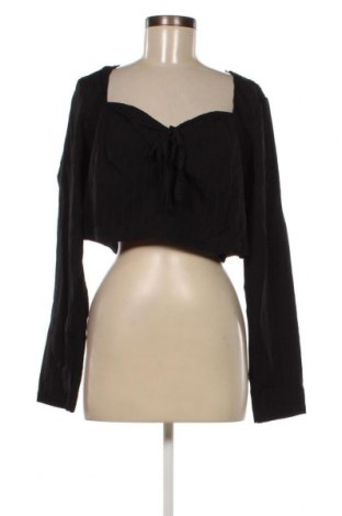 Дамска блуза Naanaa, Размер XXL, Цвят Черен, Цена 18,00 лв.