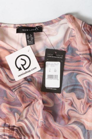 Γυναικεία μπλούζα New Look, Μέγεθος XXS, Χρώμα Πολύχρωμο, Τιμή 15,98 €