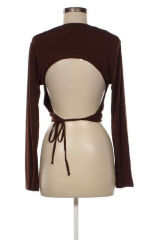 Дамска блуза Nly Trend, Размер XL, Цвят Кафяв, Цена 5,89 лв.