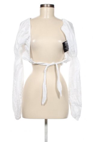 Damen Shirt Nly Trend, Größe M, Farbe Weiß, Preis 4,95 €
