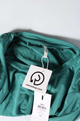 Γυναικεία μπλούζα ONLY, Μέγεθος XXL, Χρώμα Πράσινο, Τιμή 5,98 €