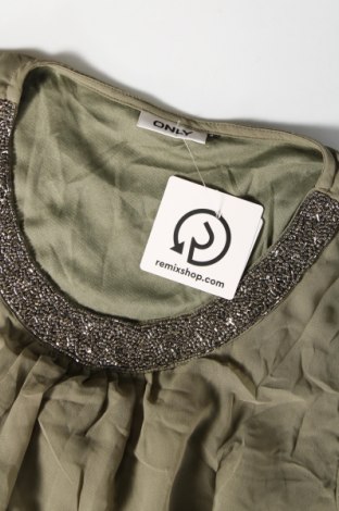 Γυναικεία μπλούζα ONLY, Μέγεθος XS, Χρώμα Πράσινο, Τιμή 2,41 €