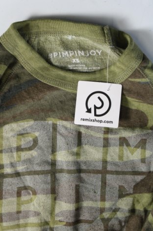 Γυναικεία μπλούζα PIMPINJOY, Μέγεθος XS, Χρώμα Πολύχρωμο, Τιμή 2,47 €
