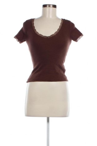 Γυναικεία μπλούζα Page One, Μέγεθος S, Χρώμα Καφέ, Τιμή 3,17 €