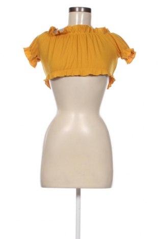 Damen Shirt Pretty Little Thing, Größe XS, Farbe Gelb, Preis 2,78 €