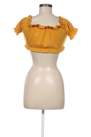 Damen Shirt Pretty Little Thing, Größe XS, Farbe Gelb, Preis 13,22 €