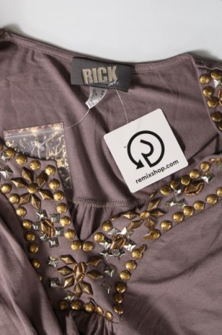 Дамска блуза Rick Cardona, Размер S, Цвят Кафяв, Цена 6,48 лв.