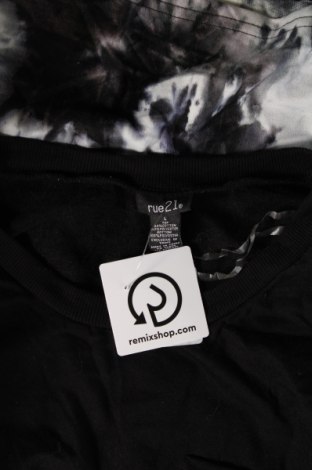 Γυναικεία μπλούζα Rue 21, Μέγεθος L, Χρώμα Μαύρο, Τιμή 3,76 €