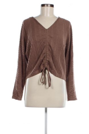 Дамска блуза SHEIN, Размер M, Цвят Кафяв, Цена 4,94 лв.