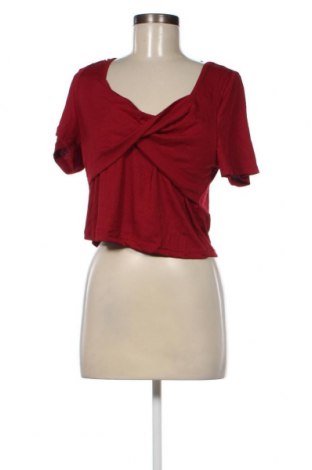Дамска блуза SHEIN, Размер XXL, Цвят Червен, Цена 5,89 лв.