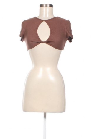 Γυναικεία μπλούζα SHEIN, Μέγεθος S, Χρώμα Καφέ, Τιμή 2,94 €