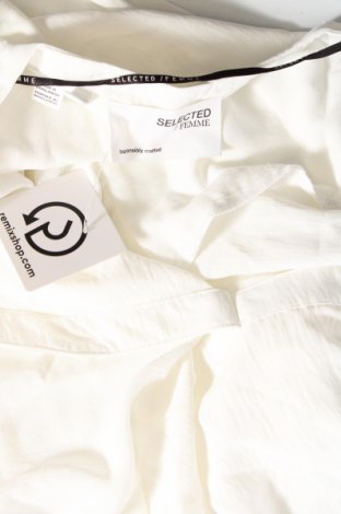 Γυναικεία μπλούζα Selected Femme, Μέγεθος L, Χρώμα Λευκό, Τιμή 17,75 €